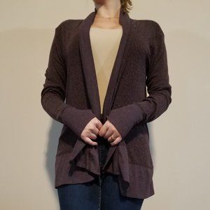Purple Cardigan